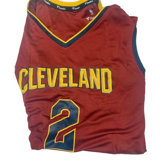 Fanatics Collin Sexton #2 NBA Cleveland Cavaliers Jersey Mens Size 2XL Wine Blue - Picture 6 of 6